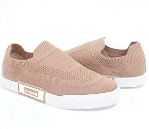 Tênis Slip On Gaspea Moleca 5740.211 Nude