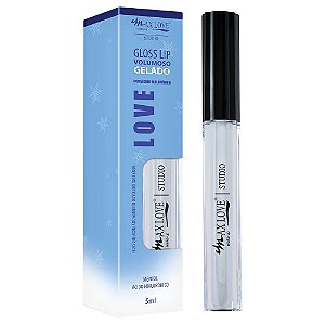 Gloss Max Love Lip Volumoso Gelado Cor 100 4ml