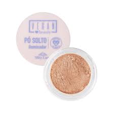 Pó Solto Facial Iluminador Vegano - Raio de Sol  -  Miss Lary