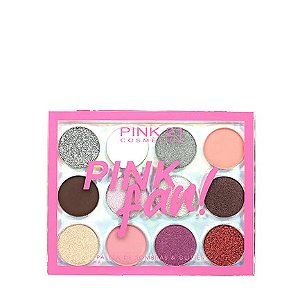 Paleta de Sombras Pink Fan 12 cores - Cor 1