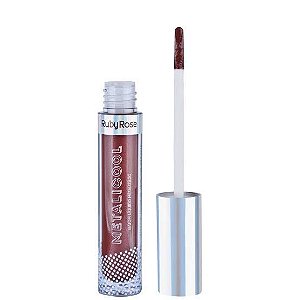 Batom Líquido Metalicool Metalizado Matte Cor 296 – Ruby Rose