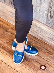 Sapato Modare Mocassim Loafer Feminino 7357.106 Marinho