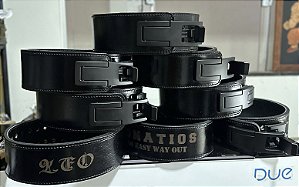 CINTO DE POWERLIFTING TIPO SBD, (10CM DE ALTURA), COM 1,0 A 1,3CM DE ESPESSURA.