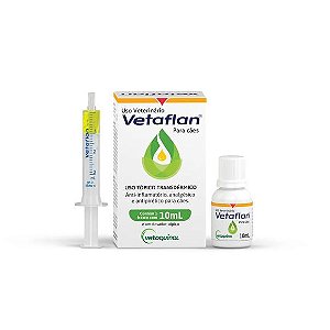 Anti-inflamatório Vetaflan Vetoquinol para Cães - 10ml
