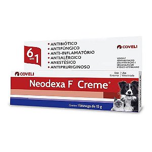 Antibiótico Neodexa F Coveli Creme - 15 g