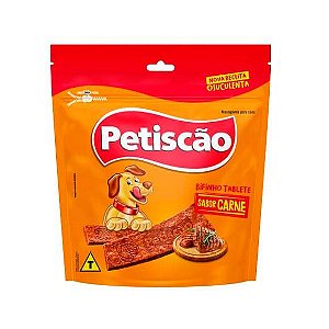 Petisco para Cães Petiscão Bifinho Tabletes Sabor Carne - 500g
