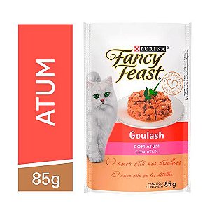 Ração Úmida para Gatos Purina Fancy Feast Goulash Sabor Atum - 85g