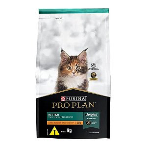 Ração Nestlé Purina Pro Plan para Gatos Filhotes Sabor Frango - 1kg