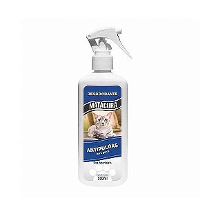 Desodorante Antipulgas para Cães e Gatos Matacura - 200ml