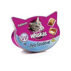 Petisco para Gatos Whiskas Temptations Pelo Saudável - 40g