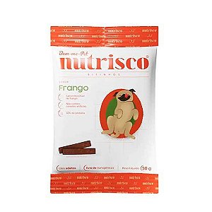 Petisco Premium para Cães Nutrisco Bifinho Natural Sabor Frango - 50g