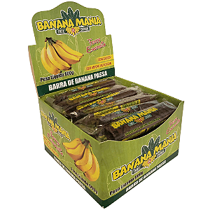 Bananinha Natural Zero Açúcar Vegano Sem Glúten 30x20g