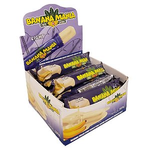 Bananinha Com Chocolate Branco Diet 20x28g - Banana Mania