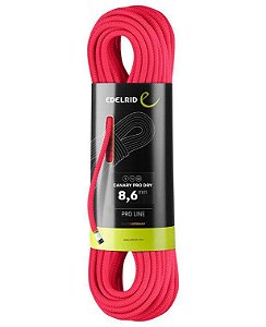 Corda Edelrid - Canary Pro Dry 8.6 (PINK)