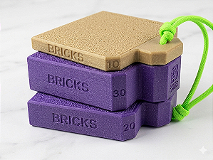 BRICKS PRO 60- BOLT HOLDS 10,20,30,40,50 e 60mm