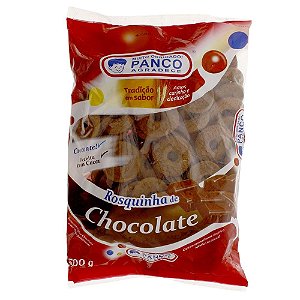 Biscoito Rosquinha de Chocolate Panco 500g