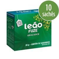 Chá de Erva Doce LEÃO 20g com 10 Saquinhos