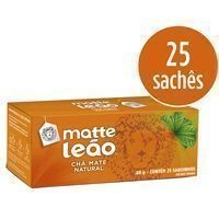 Chá MATTE LEÃO Natural Caixa 40g com 25 Saquinhos