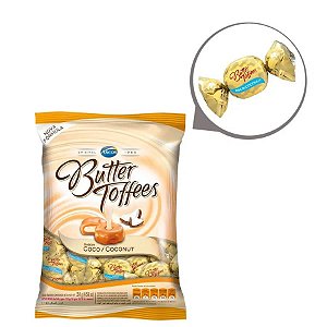 Bala Butter Toffees Recheada Coco 500g Arcor