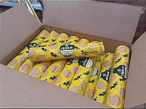 Biscoito Leite Maltado Piraquê 132g Caixa Com 50 Unidades