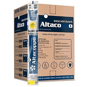 Copo Descartável Branco Altacoppo CX com 2.500 unidades