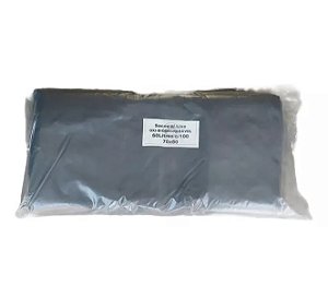 Saco Para Lixo Oxi biodegradavel 60 Litros Preto 70x80cm Pt 100 Unidades