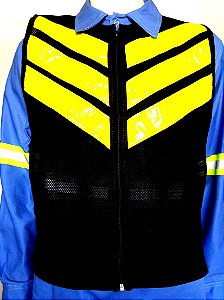 Colete para motociclista