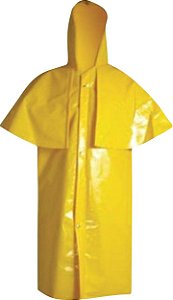 Capa de chuva em pvc tipo morcego