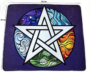 Mouse Pad EVA - Pentagrama 5 Elementos