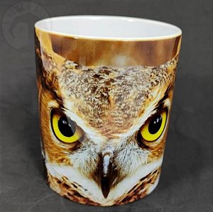 Caneca Coruja - Olhos amarelos