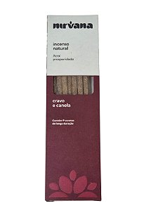 Incenso Natural Cravo e Canela - Atrai Prosperidade (Nirvana)