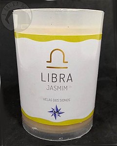 Vela Luminária do Signo - Libra - Jasmim