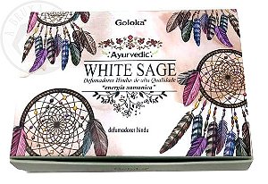 Defumador - White Sage - Goloka (Sálvia Branca)