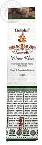 Incenso Vetiver Khus - Goloka