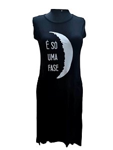 É Só Uma Fase -Vestido regata de viscolycra