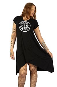 Vestido Soltinho de malha com bolso - Strophalos Hécate