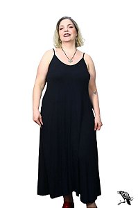 Vestido alça Longo - Black