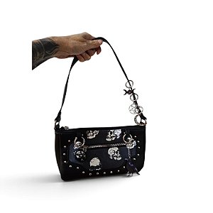 Bolsa Caveiras e Pingentes - Mistério de Salem