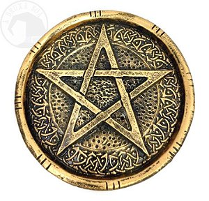 Incensário Redondo - Pentagrama - 5 Varetas