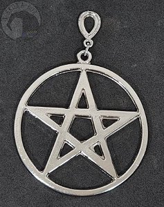 Pingente de Parede - Pentagrama (Prateado)