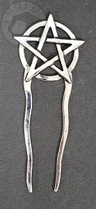 Prendedor de Cabelo - Pentagrama
