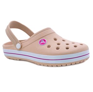 crocs dusty pink