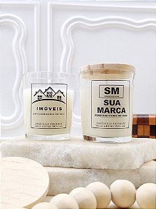 Personalizadas 50g Tampa Madeira