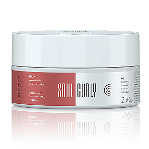 Máscara Soul Curly Red Iron 250gr