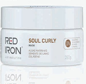 Máscara Soul Curly Red Iron 250gR
