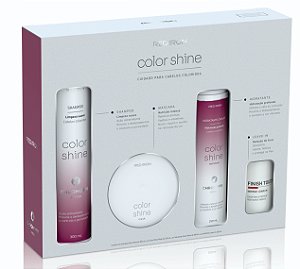 Kit 4 Produtos Red Iron Sh+Cond+Mascara+Leavin Color Shine
