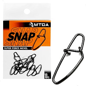 Snap Super Force Black Nickel N°2 (27kgs) Cartela 10pçs