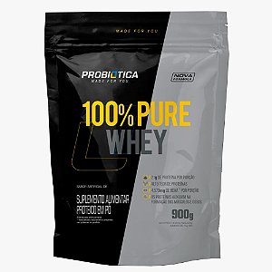 REFIL 100% PURE WHEY  900G - PROBIOTICA