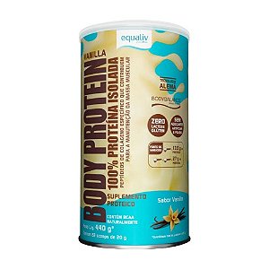 BODY PROTEIN BAUNILHA 440G - EQUALIV