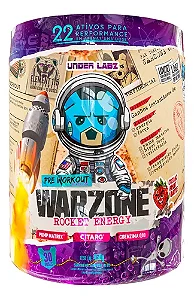 PRE WORKOUT WARZONE COSMIC FRUIT 450G - UNDER LABZ